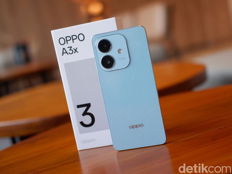 Ini Oppo A3x, HP Si Paling Tahan Banting Harga Sejutaan