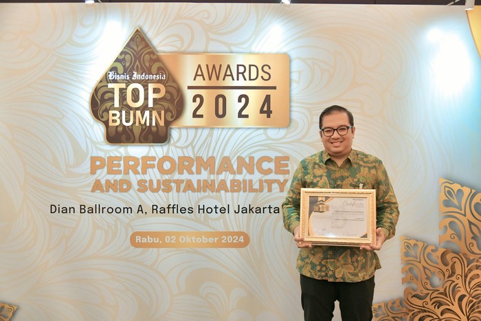 Pegadaian Raih 2 Penghargaan di Ajang TOP BUMN Awards 2024