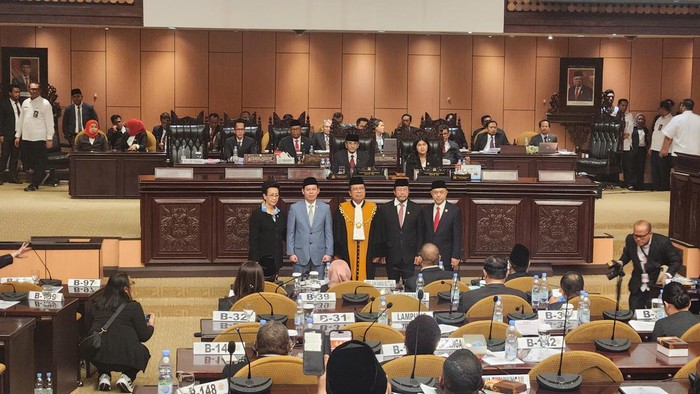 Pelantikan pimpinan DPD RI periode 2024-2029