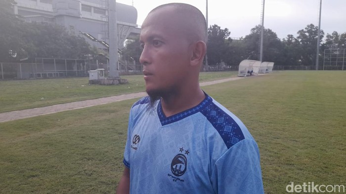 Pelatih caretaker Sriwijaya FC Amirul Mukminin