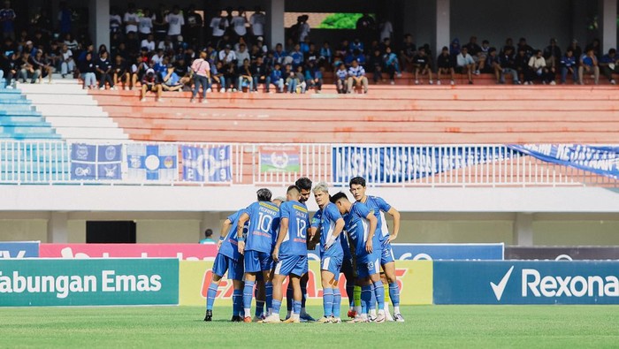 PSIM Jogja saat menghadapi Persijap Jepara di Stadion Mandala Krida Kota Jogja, Rabu (2/10/2024).