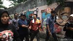 Potret Rano Karno Menyapa Warga Radio Dalam