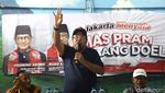 Potret Rano Karno Menyapa Warga Radio Dalam