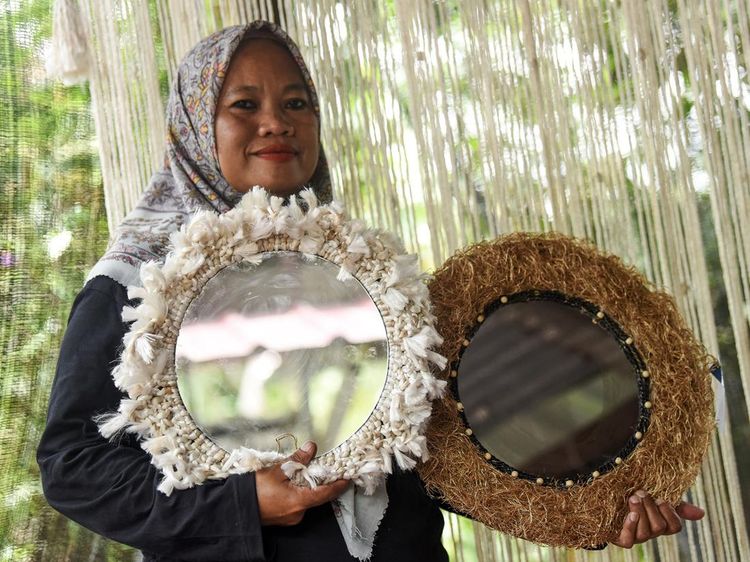 Sampah Tali Kapal Disulap Jadi Kerajinan, Raup Rp 217 Juta/Bulan