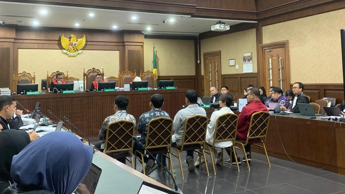 Sidang kasus korupsi pengelolaan timah (Mulia/detikcom)