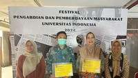 Festival PPM mengadakan berbagai talkshow dengan tema beragam. Salah satunya adalah talkshow “Sustainable Science Playground: Memupuk Generasi Peduli Lingkungan” yang diisi oleh dosen dan pengajar dari Fakultas Matematika dan Ilmu Pengetahuan Alam (FMIPA). (Foto: Muhammad Alfathir/detikEdu)