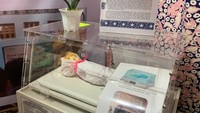 Ini foto inkubator yang dipamerkan di salah satu booth pada Pameran Produk Pengmas UI. Inkubator ini dipinjamkan oleh Prof. Raldi, Guru Besar di Departemen Teknik Mesin Fakultas Teknik UI kepada rumah sakit yang tidak memiliki fasilitas inkubator untuk menyelamatkan bayi prematur. (Foto: Muhammad Alfathir/detikEdu)
