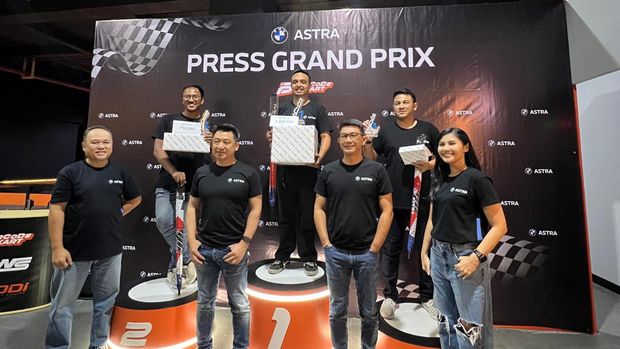 Aktivitas Komunitas dan Wartawan di Barcode Gokart