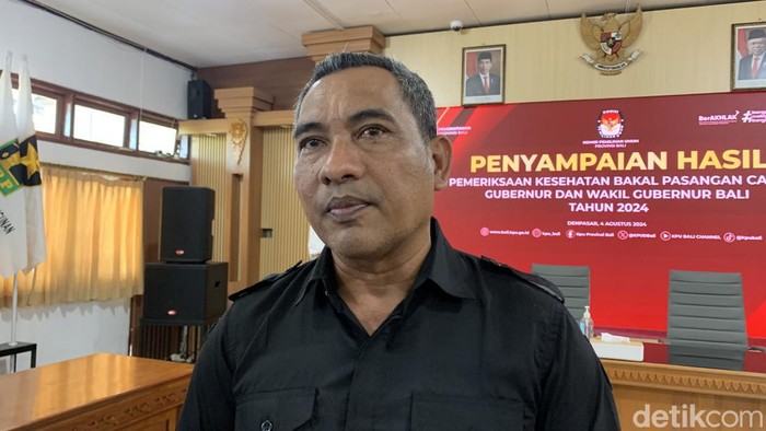 Anggota KPU Bali Anak Agung Gede Raka Nakula (Rizki Setyo/detikBali)