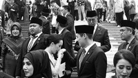 Nama artis Beby Tsabina menuai sorotan usai mendampingi sang suami, Rizki Natakusumah dalam pelantikan anggota DPR. Foto: Instagram @bebytsabina