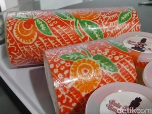 Bolu Batik Mangga Gincu, Tak Hanya Enak tapi Juga Sedap Dipandang