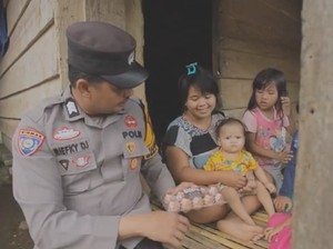Brigadir Riefky Berjuang Tekan Angka Stunting di Mamuju Lewat 1 Day 1 Egg