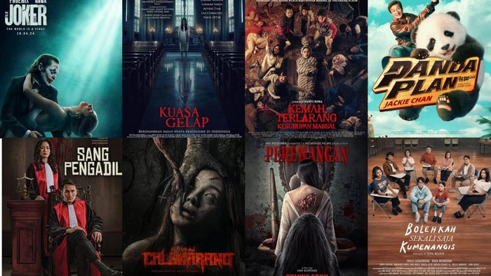 Film terbaru yang tayang di bioskop bulan Oktober 2024.