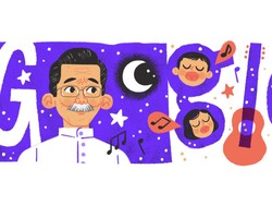 A.T Mahmud Jadi Google Doodle Hari Ini, Sang Maestro Lagu Anak