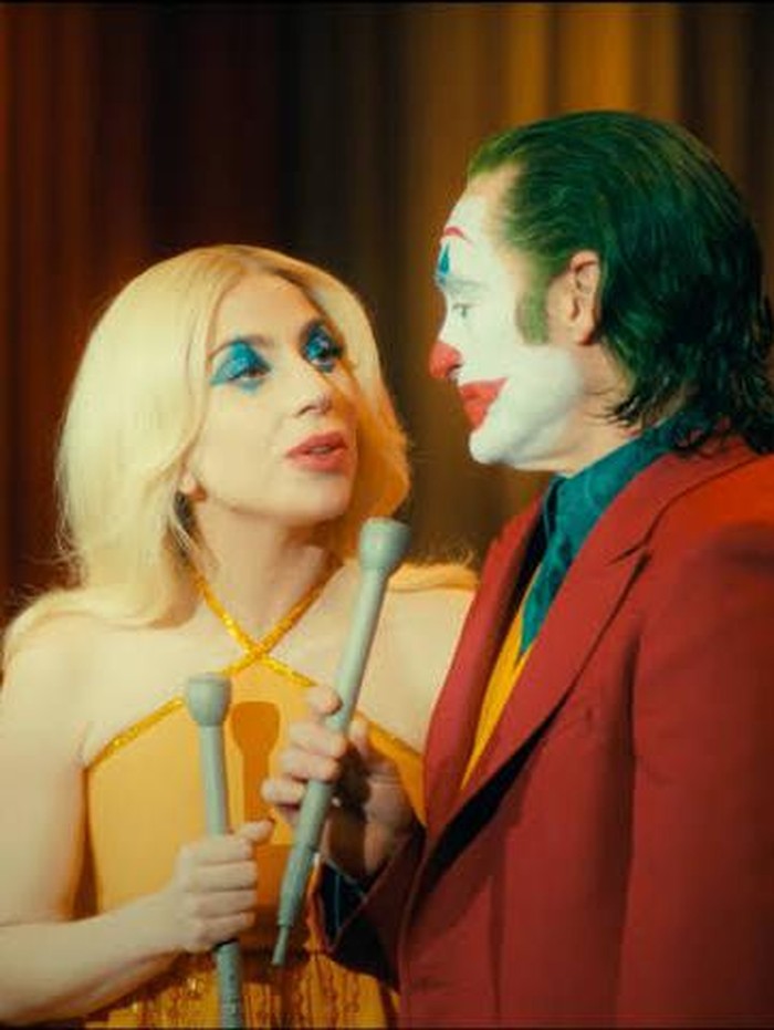 Cuplikan adegan dalam film Joker: Folie a Deux.