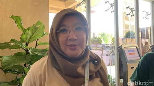 Kepala Biro Komunikasi dan Pelayanan Publik Kemenkes Siti Nadia Tarmizi di RSUP Prof Ngoerah, Denpasar, Kamis (3/10/2024).