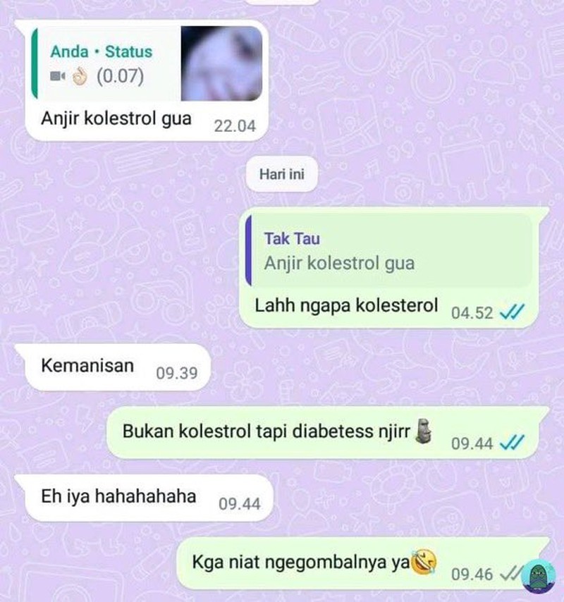 Haduh, netizen Indonesia ada aja gebrakannya. Suka bikin ngakak. Kayak kumpulan chat absurd berikut ini, nih.