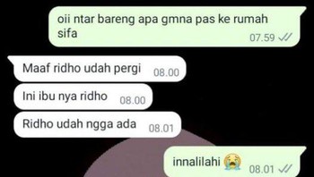 Dari Innalillahi berubah menjadi istigfar. Foto: X/randombjir