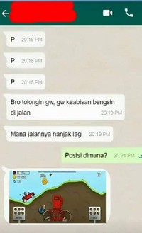 Haduh, netizen Indonesia ada aja gebrakannya. Suka bikin ngakak. Kayak kumpulan chat absurd berikut ini, nih.