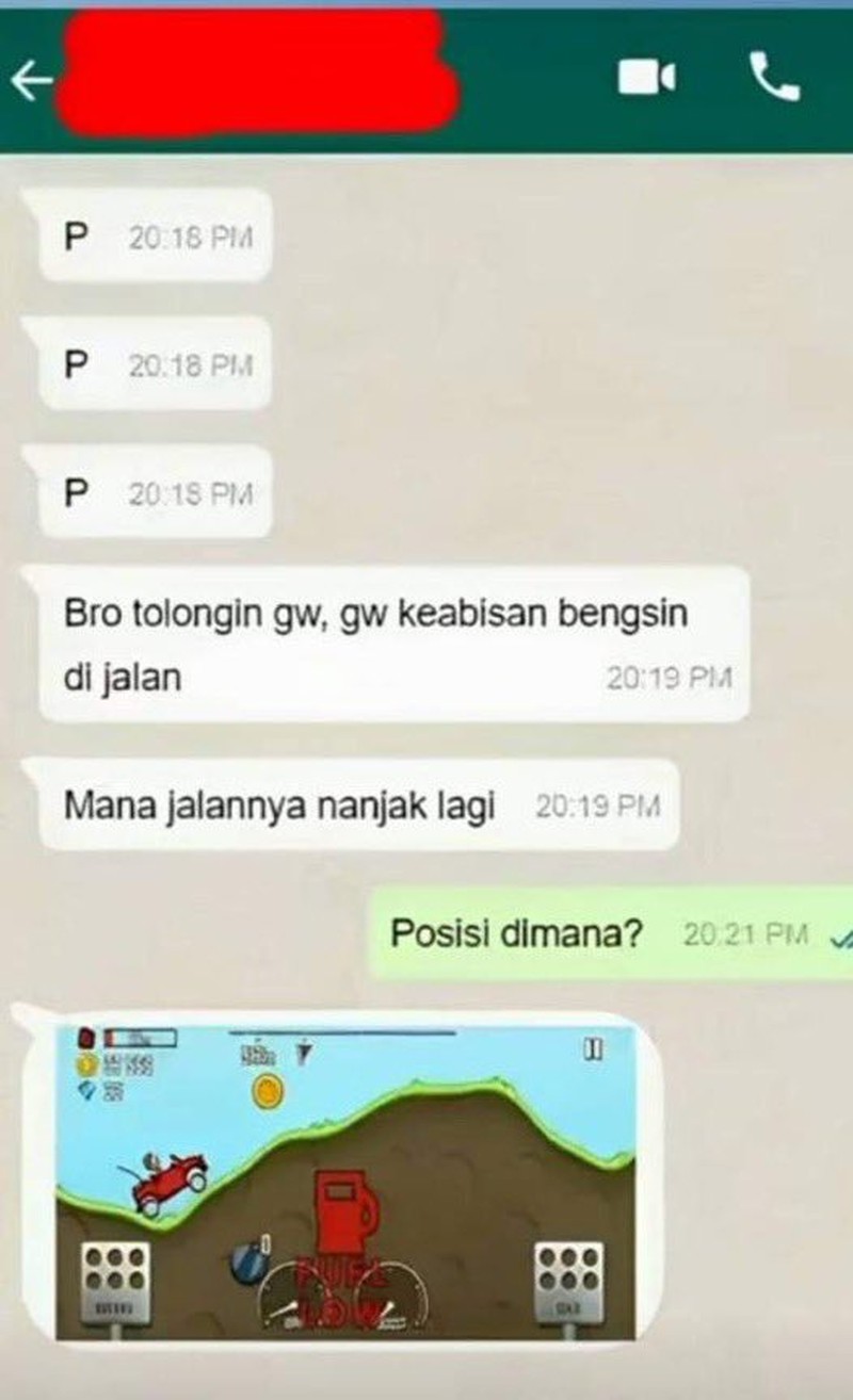 Haduh, netizen Indonesia ada aja gebrakannya. Suka bikin ngakak. Kayak kumpulan chat absurd berikut ini, nih.
