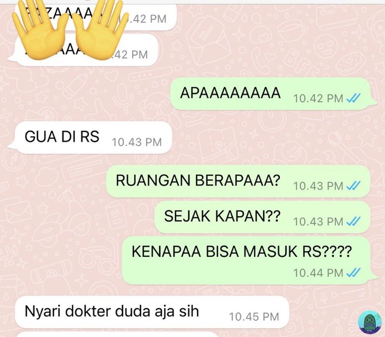 Kumpulan Chat Kocak Netizen Indonesia, Ketawa sampai Rahang Pegel Haduh, netizen Indonesia ada aja gebrakannya. Suka bikin ngakak. Kayak kumpulan chat absurd berikut ini, nih.