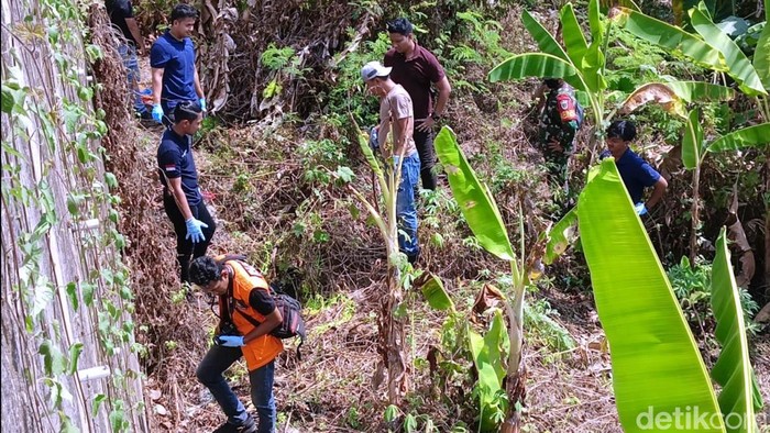 Lokasi penemuan mayat dalam kondisi kering di Cisolok, Kabupaten Sukabumi