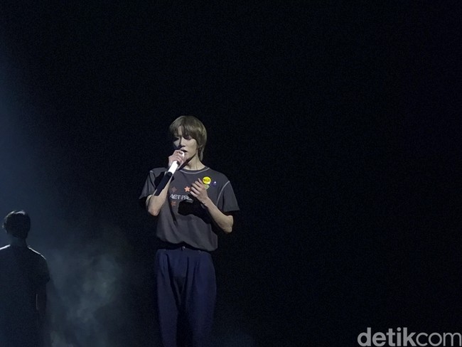 Boy group jebolan BIGHIT MUSIC itu berjanji akan kembali menggelar konser di Indonesia. Tak hentinya mengucapkan terima kasih kepada MOA tersayang. Foto: dok. R Chairini Putong/Wolipop