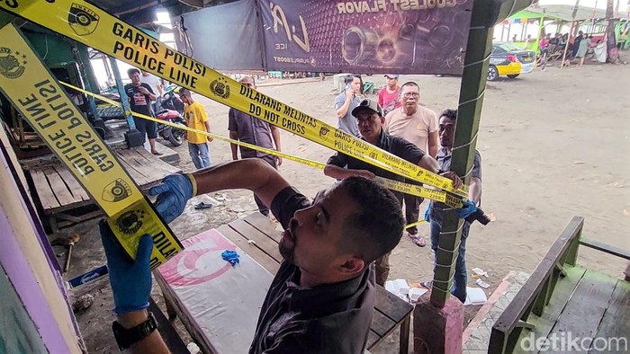 Polisi lakukan prerekonstruksi pembunuhan Diki di Sukabumi