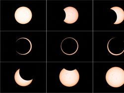 Potret Fenomena Gerhana Matahari Cincin di Langit Chile-Argentina