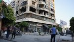 Potret Pusat Kota Beirut Setelah Dibombardir Israel