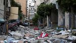 Potret Pusat Kota Beirut Setelah Dibombardir Israel