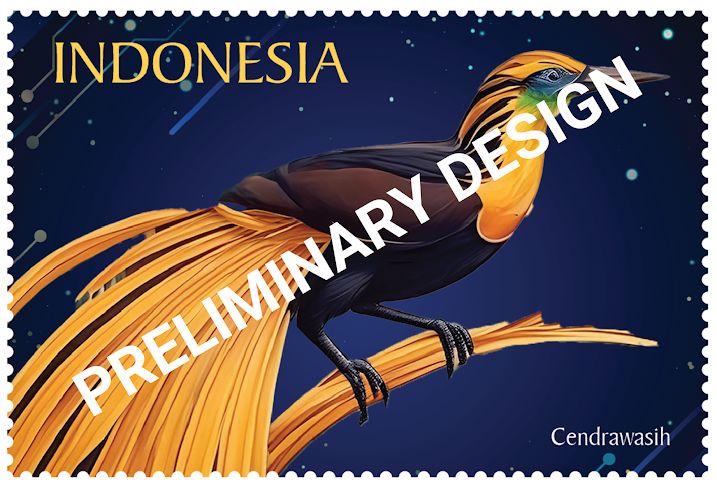 Prangko NFT Cenderawasih