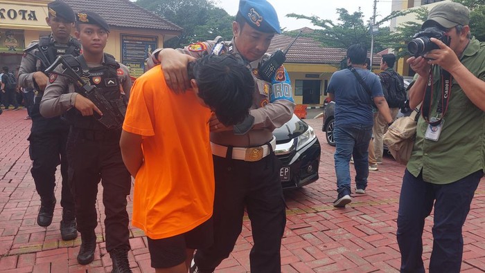 Pria penjambret HP ibu-ibu di Bogor
