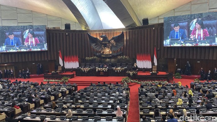 Rapat paripurna ke-3 agenda pelantikan pimpinan MPR RI periode 2024-2029