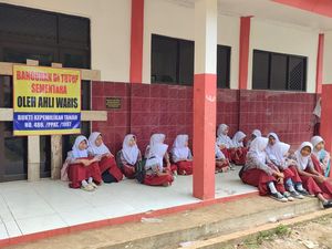 Ruang Kelas SD di Pandeglang Mulai Digunakan Usai Disegel Ahli Waris