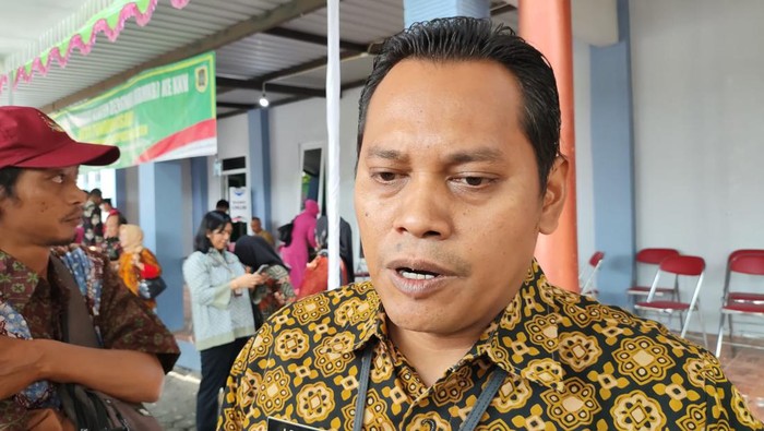 Sekretaris Daerah (Sekda) Klaten, Jajang Prihono, saat ditemui di Desa Tunjungsari, Kecamatan Trucuk, Klaten, usai kegiatan Sambang Warga
