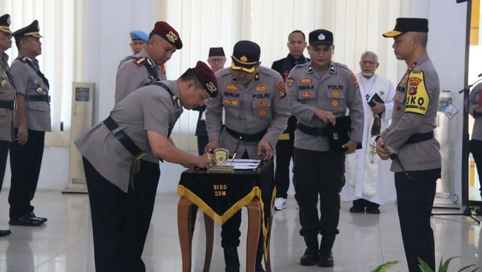 Sertijab PJU Polda Bangka Belitung.