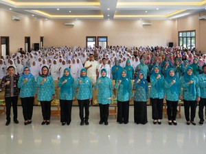 Ketum TP PKK Tri Tito Motivasi Anak Muda Sabang untuk Tingkatkan Skill