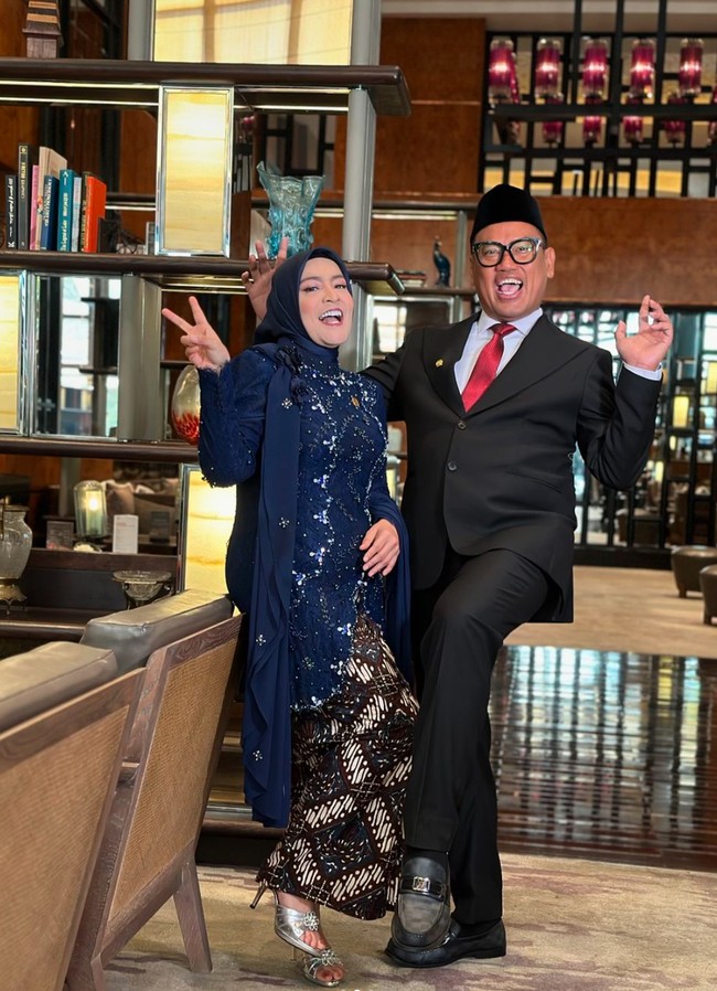 Dalam keterangan unggahannya Uya juga memohon doa agar dirinya bisa menjadi wakil rakyat yang baik. Bismillah , Mohon doa ya, tulis Uya. Foto: Instagram/@king_uyakuya