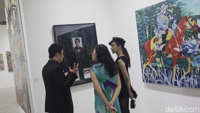 Pameran Art Jakarta 2024 resmi dibuka di JIEXPO Kemayoran, Jakarta. Pameran berlangsung 4 hingga 6 Oktober 2024.