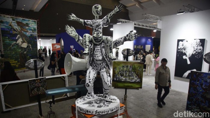 Pameran Art Jakarta 2024 resmi dibuka di JIEXPO Kemayoran, Jakarta. Pameran berlangsung 4 hingga 6 Oktober 2024.