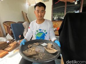Arkeolog Temukan 4 Kerangka Manusia Saat Ekskavasi Istana Bhre Wengker