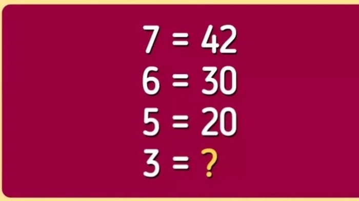 Jago matematika? Punya IQ tinggi? Coba deh kerjakan soal di bawah ini untuk asah otak. Sebenarnya nggak susah kok, asal kamu dapat memecahkan kunci untuk menyelesaikannya.