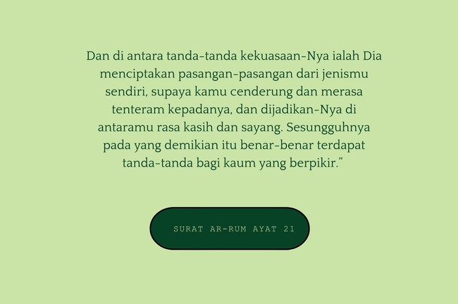 Ayat Al Quran untuk Undangan Pernikahan
