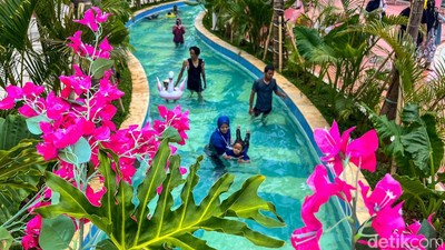 Serunya Ajak Keluarga Berlibur di Waterpark Estetik Cibitung