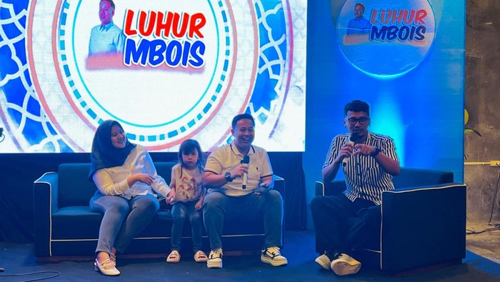 Cawabup Luhur saat ngobrol bareng komunitas anak muda
