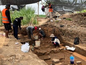 Wujud Penting Temuan Baru Ekskavasi Istana Bhre Wengker di Mojokerto