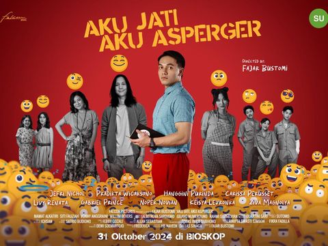 Poster film Aku Jati, Aku Asperger