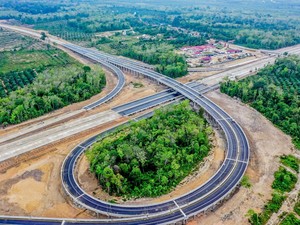 Jalan Tol Bayung Lencir-Tempino Seksi 1 Rampung, Jambi-Palembang Cuma 15 Menit