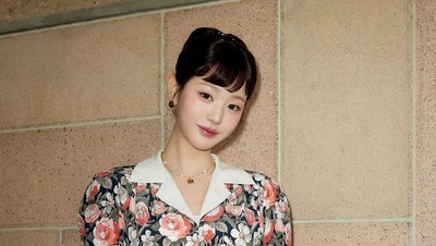 7 Gaya Vintage Jang Wonyoung IVE di Show Miu Miu, Bak Audrey Hepburn